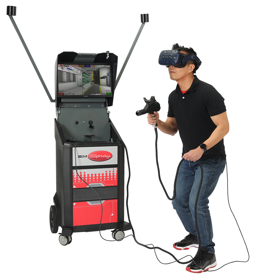 SimSpray - Powder Coating in VR